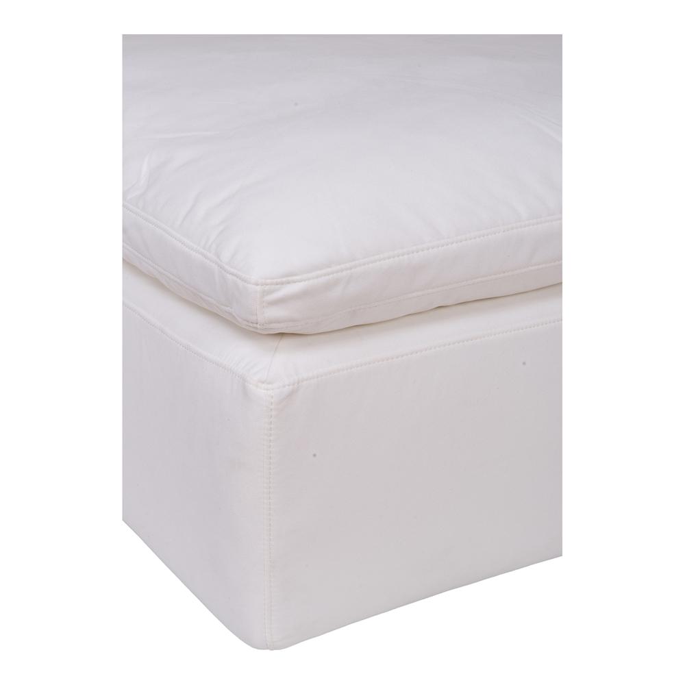 Moes Home - Clay Ottoman Livesmart Fabric Cream - YJ-1002-05 veiw 4