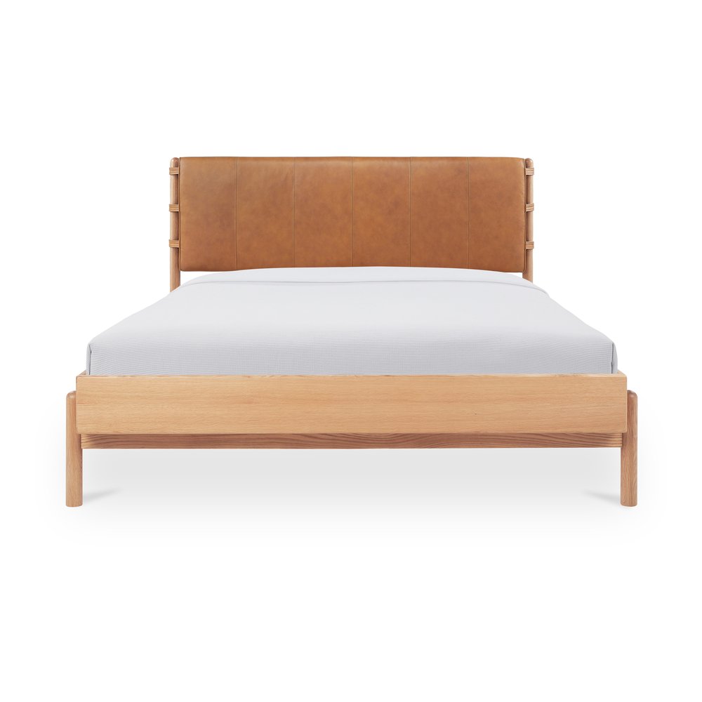 Moes Home - Colby Queen Bed Brown - YC-1045-24-0 view 1
