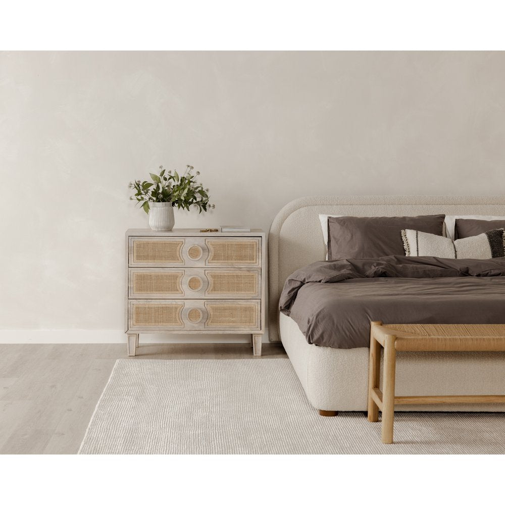 Moes Home - Colin King Bed Oatmeal - RN-1147-34-0 view 11