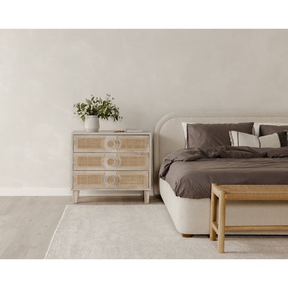 Moes Home - Colin King Bed Oatmeal - RN-1147-34-0 view 11
