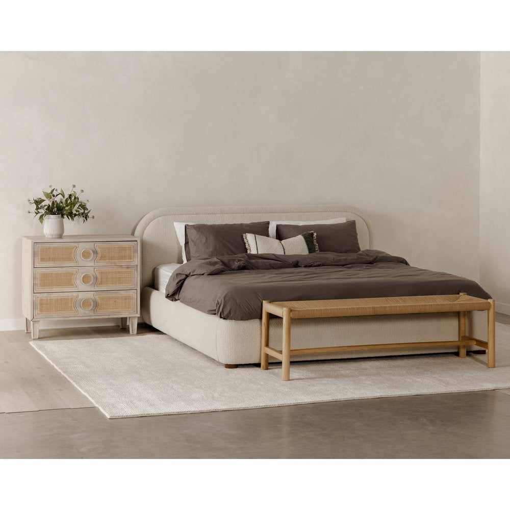 Moes Home - Colin King Bed Oatmeal - RN-1147-34-0 view 15