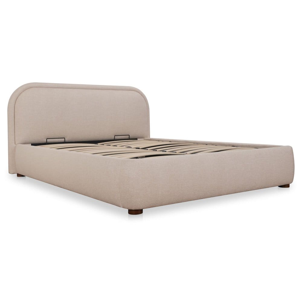 Moes Home - Colin King Storage Bed Light Brown - RN-1166-21-0 view 5