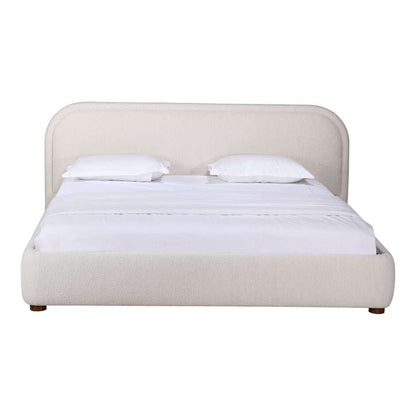 Moes Home  -  Colin Queen Bed in Beige  - RN-1146-34-0 veiw 3