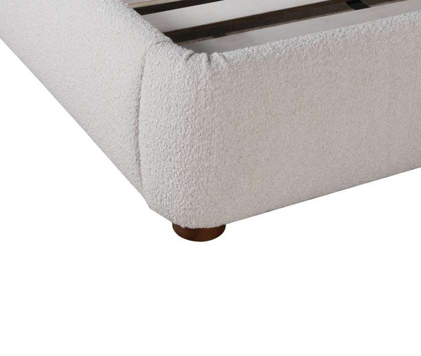 Moes Home  -  Colin Queen Bed in Beige  - RN-1146-34-0 veiw 5