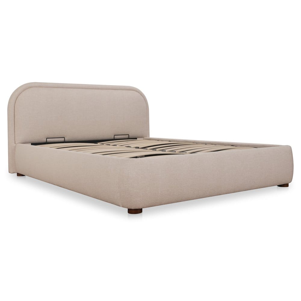 Moes Home - Colin Queen Storage Bed Light Brown - RN-1165-21-0 view 4