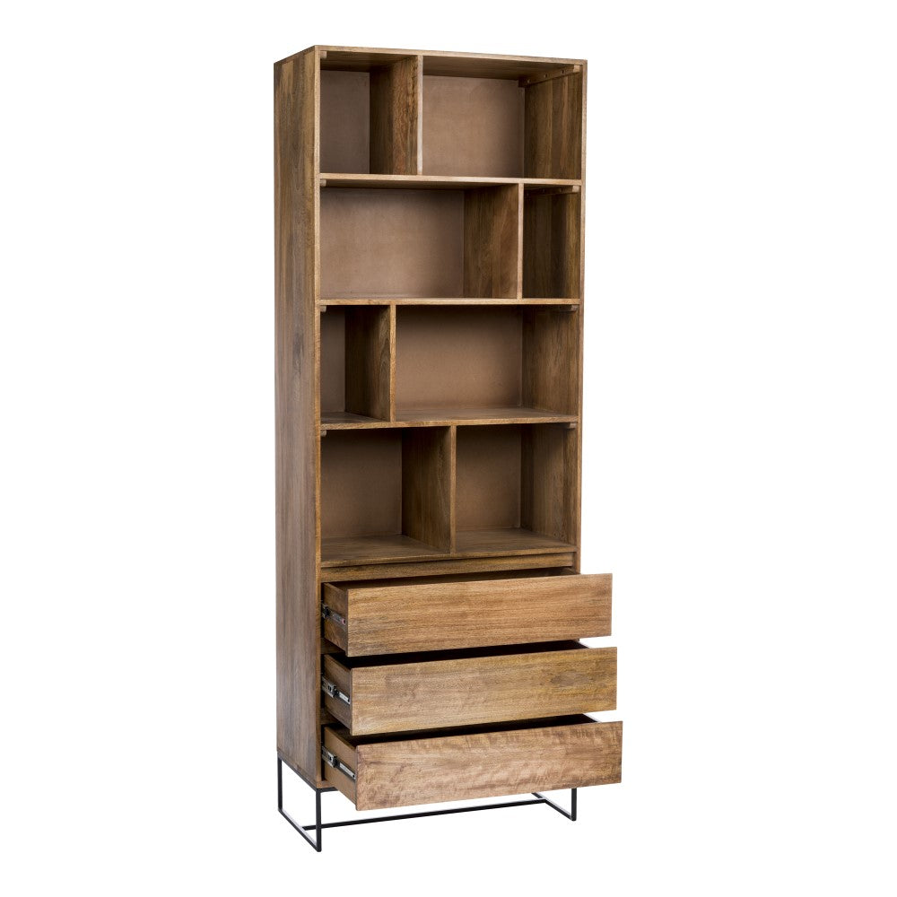Moes Home - Colvin Shelf W/Drawers - SR-1024-24 veiw 2