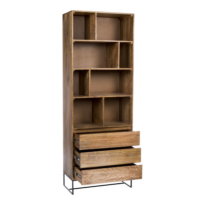Moes Home - Colvin Shelf W/Drawers - SR-1024-24 veiw 2