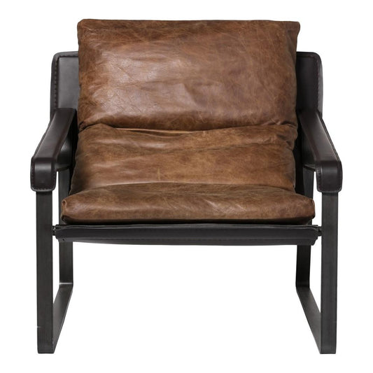 Moes Home - Connor Club Chair - Brown - PK-1044-14 veiw 1