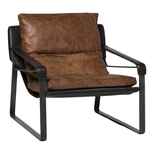 Moes Home - Connor Club Chair - Brown - PK-1044-14 veiw 2