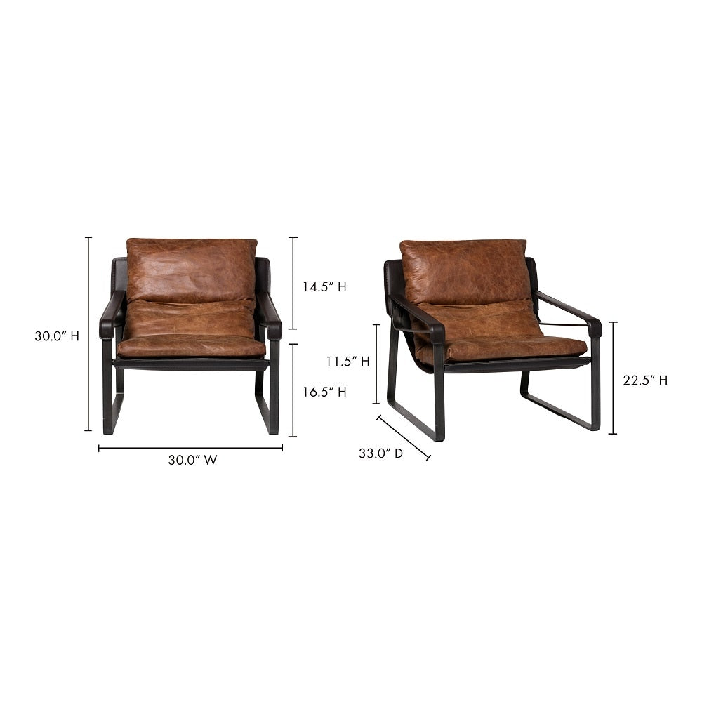 Moes Home - Connor Club Chair - Brown - PK-1044-14 veiw 8