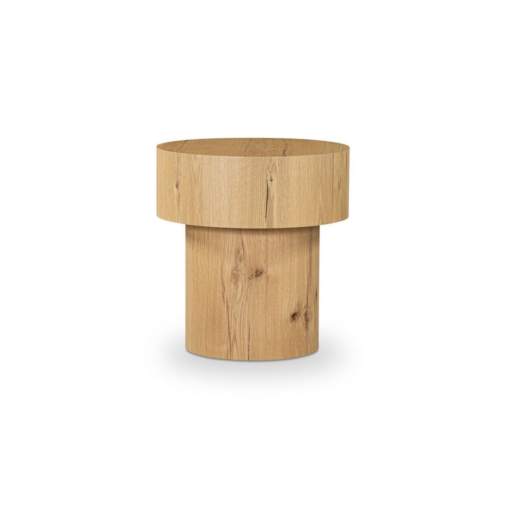 Moes Home - Corey Side Table Rustic Oak - FC-1025-24 view 2