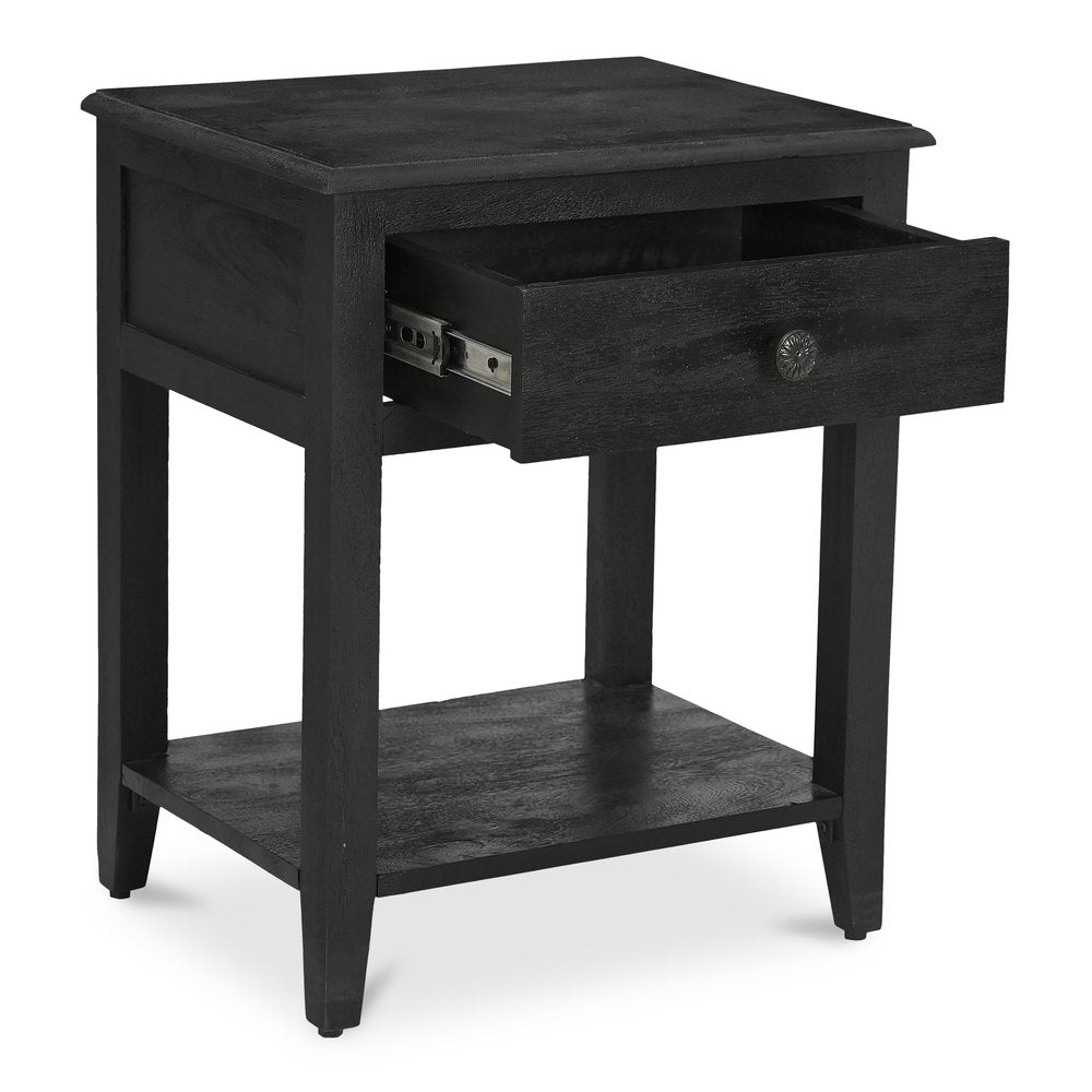 Moes Home - Corrine Nightstand Antique Black - IK-1037-02 view 4