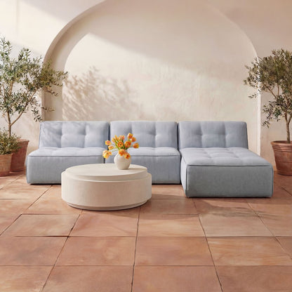 Moes Home - Cosmo Outdoor Coffee Table Off White - JK-1015-18 view 9