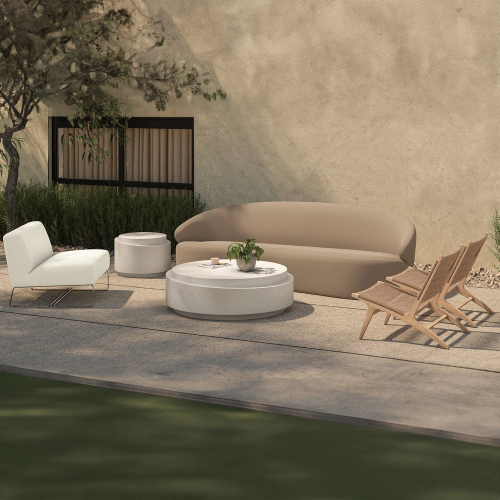 Moes Home - Cove Outdoor Sofa Taupe - OA-1021-39 view 11