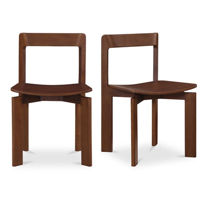 Moes Home - Daifuku Dining Chair Brown  Set of 2 - BC-1128-20 view 2