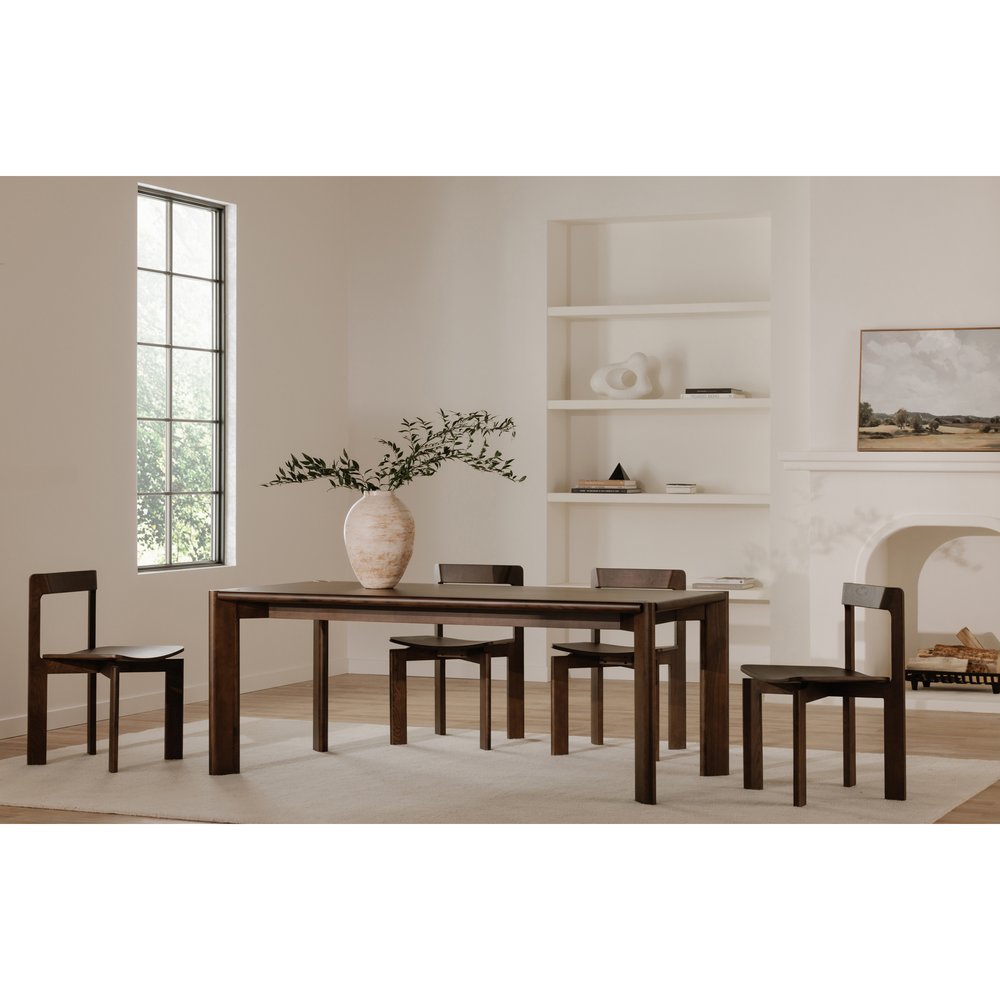 Moes Home - Daifuku Large Dining Table Walnut Stained Ash - BC-1132-20 view 10