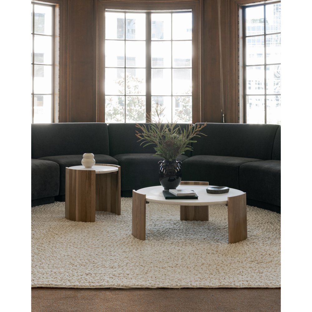 Moes Home - Dala Coffee Table White - JD-1037-18-0 view 6
