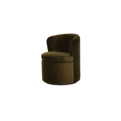 Moes Home - Dane Swivel Dining Chair Faux Green Mohair - OA-1074-16 view 6