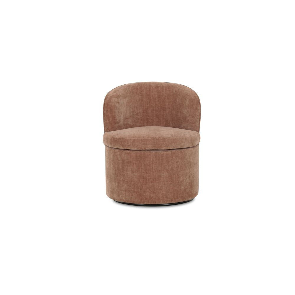 Moes Home - Dane Swivel Dining Chair Heritage Pink - OA-1074-33 view 1