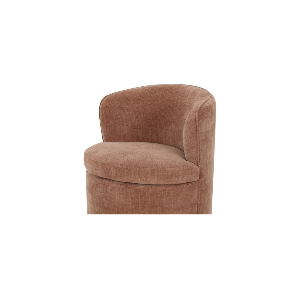 Moes Home - Dane Swivel Dining Chair Heritage Pink - OA-1074-33 view 7