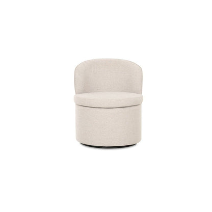 Moes Home - Dane Swivel Dining Chair Oatmeal - OA-1074-34 view 2