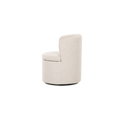 Moes Home - Dane Swivel Dining Chair Oatmeal - OA-1074-34 view 4