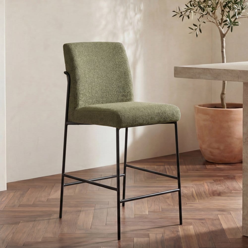 Moes Home - Danny Counter Stool Green - YM-1031-16 view 8