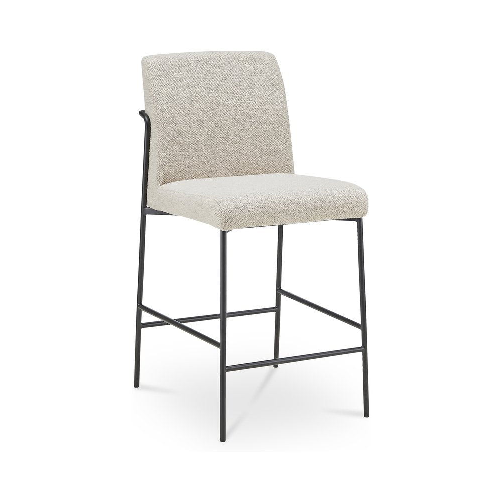 Moes Home - Danny Counter Stool Ivory - YM-1031-34 view 3