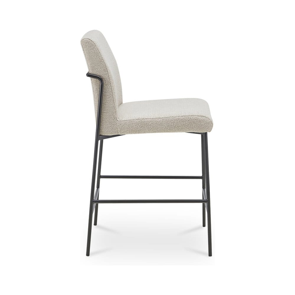Moes Home - Danny Counter Stool Ivory - YM-1031-34 view 4