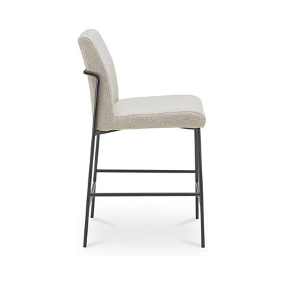 Moes Home - Danny Counter Stool Ivory - YM-1031-34 view 4