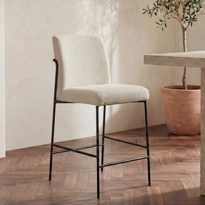 Moes Home - Danny Counter Stool Ivory - YM-1031-34 view 8