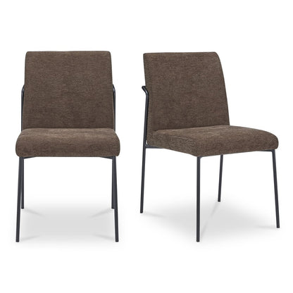Moes Home - Danny Dining Chair Dark Brown Set of 2 - YM-1018-20 view 1