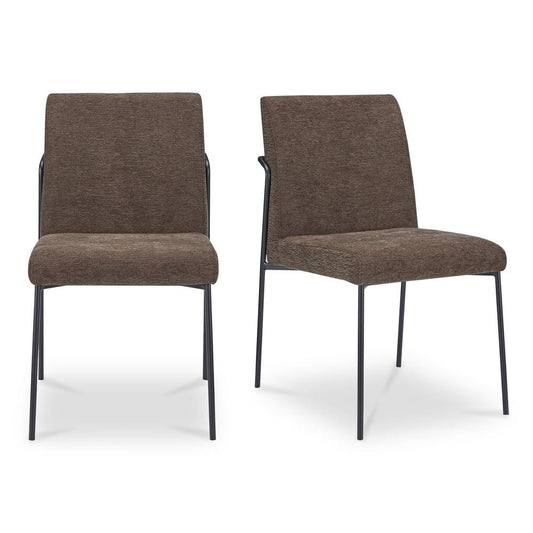 Moes Home - Danny Dining Chair Dark Brown Set of 2 - YM-1018-20 view 1