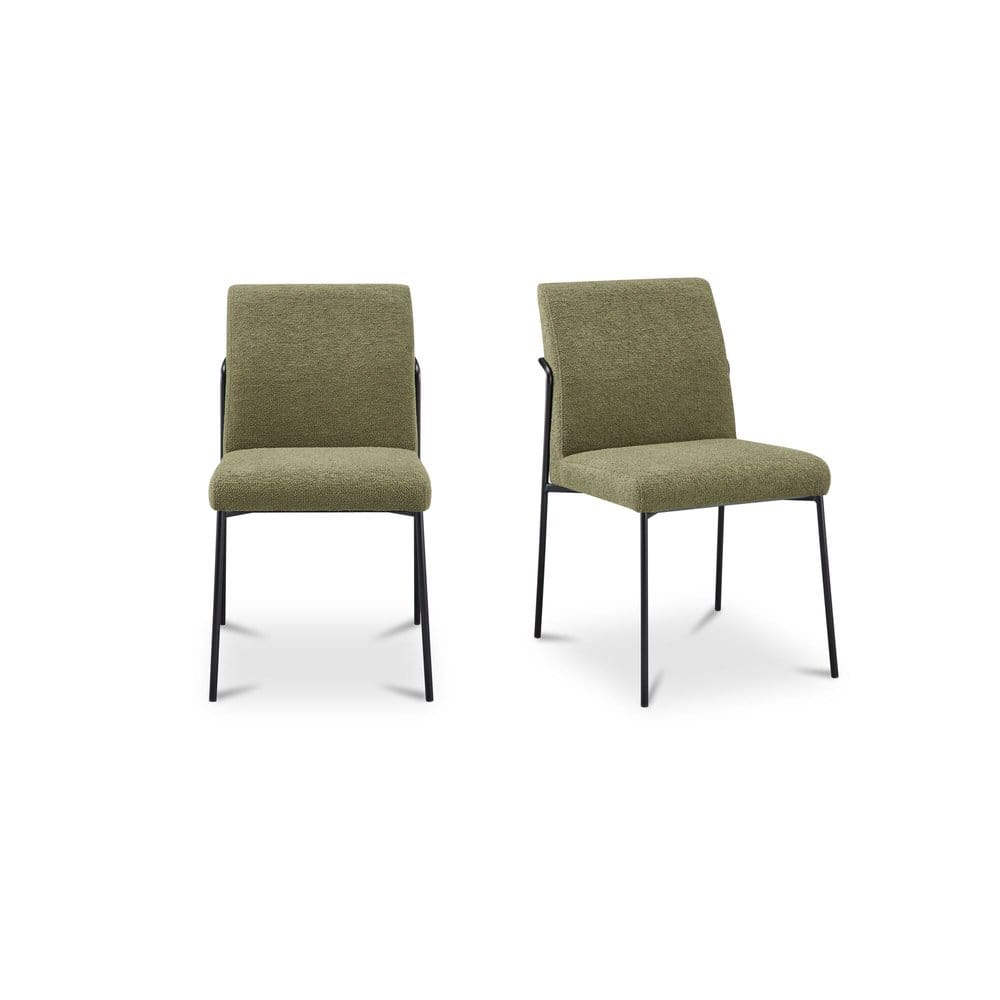 Moes Home - Danny Dining Chair Green-Set of 2 - YM-1018-16 view 1