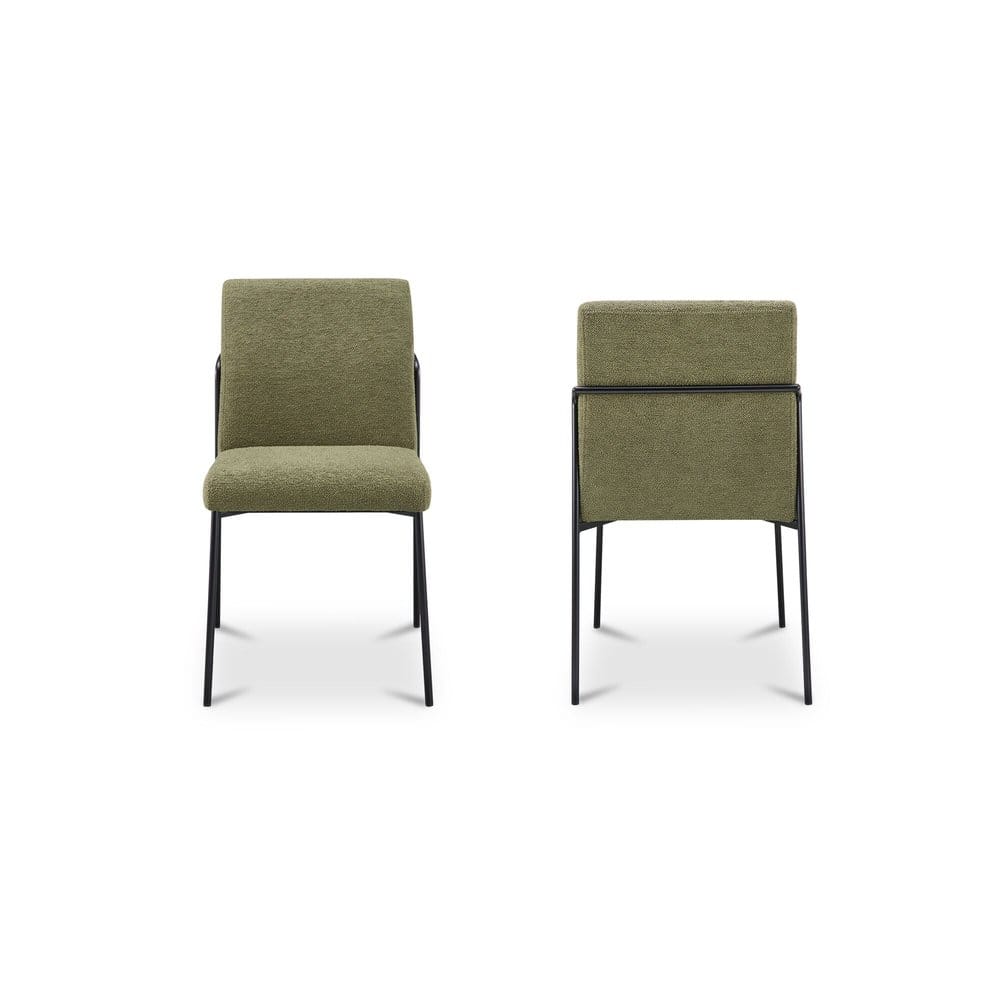 Moes Home - Danny Dining Chair Green-Set of 2 - YM-1018-16 view 7