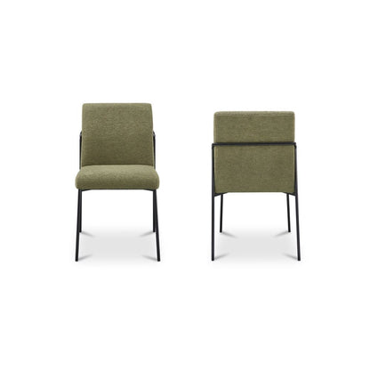 Moes Home - Danny Dining Chair Green-Set of 2 - YM-1018-16 view 7