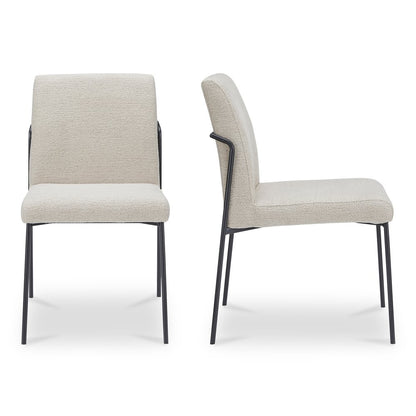 Moes Home - Danny Dining Chair Ivory Set of 2 - YM-1018-34 view 4