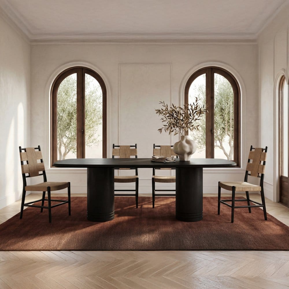 Moes Home - Daphne Dining Table Large Black - BB-1050-02-0 view 9