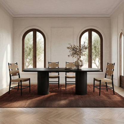 Moes Home - Daphne Dining Table Large Black - BB-1050-02-0 view 9