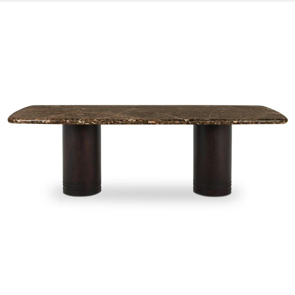 Moes Home - Daphne Dining Table Large Dark Emperador Marble - GK-1152-20-0 view 1
