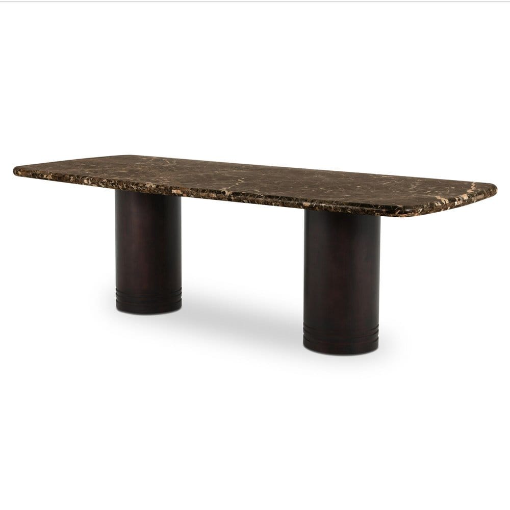 Moes Home - Daphne Dining Table Large Dark Emperador Marble - GK-1152-20-0 view 4