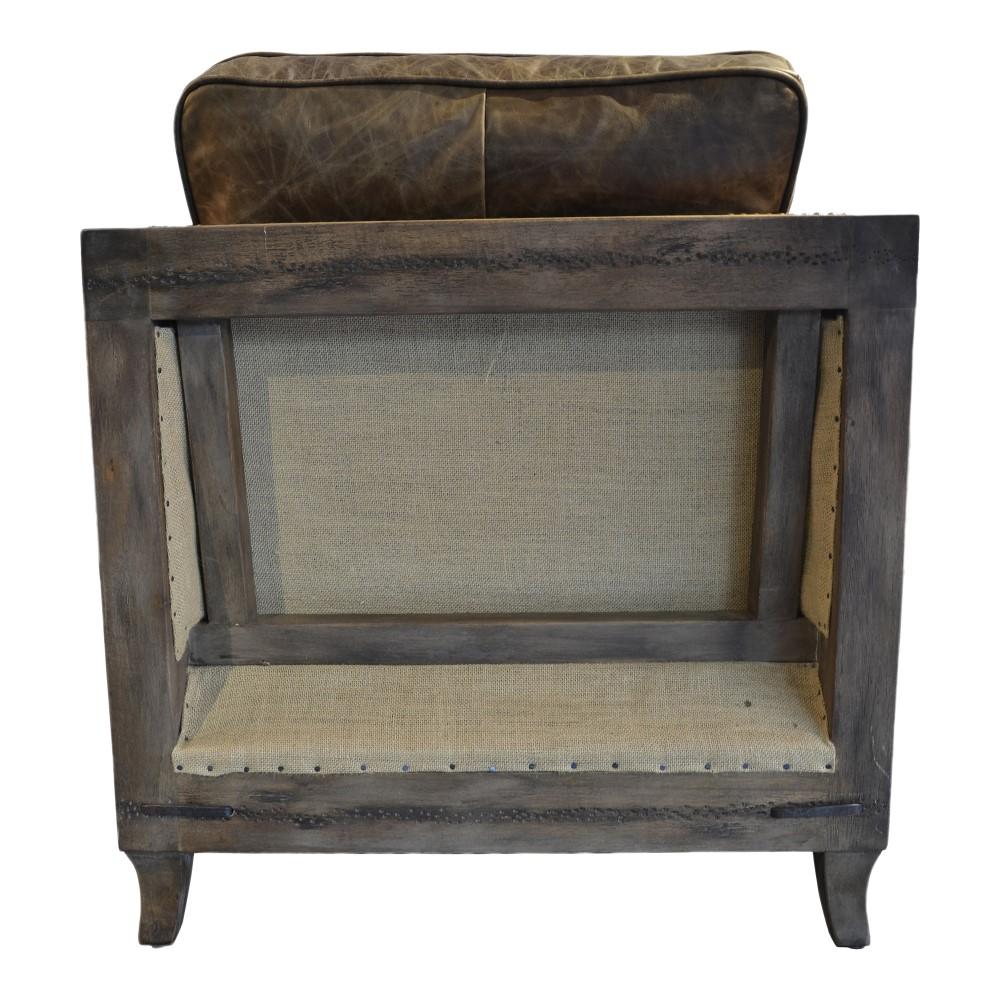 Moes Home - Darlington Club Chair in Light Brown - PK-1030-03 veiw 3