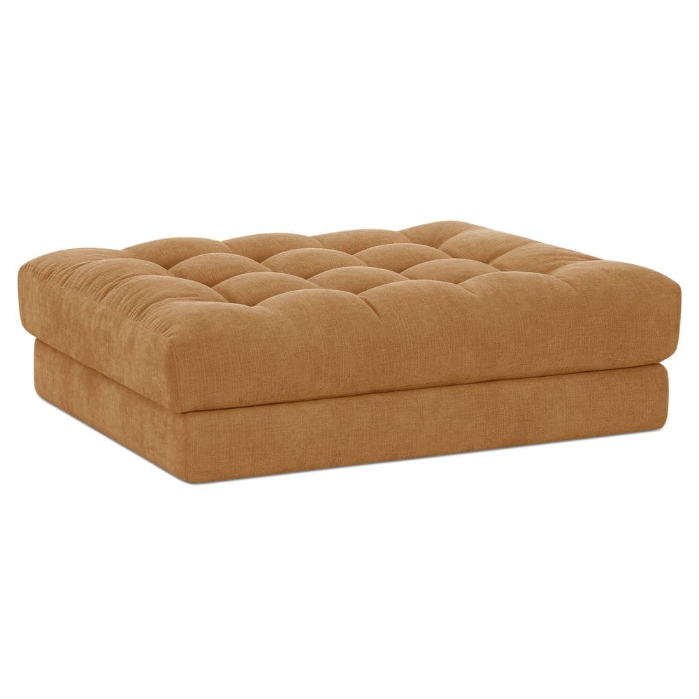 Moes Home - Davie Ottoman Golden Yellow - OA-1127-09 view 3