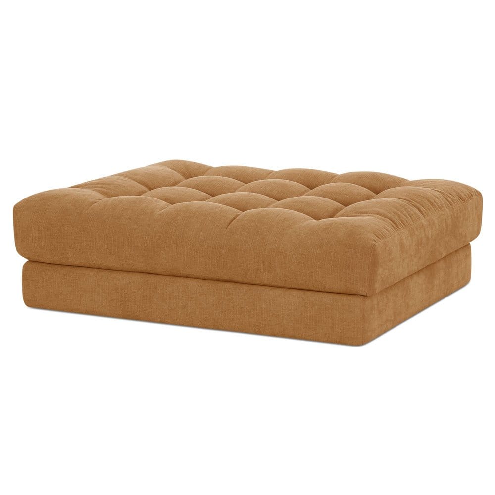 Moes Home - Davie Ottoman Golden Yellow - OA-1127-09 view 4