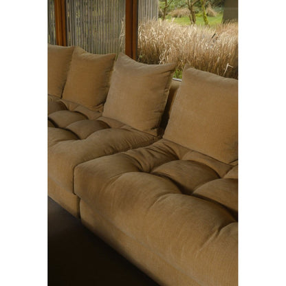 Moes Home - Davie Ottoman Golden Yellow - OA-1127-09 view 8