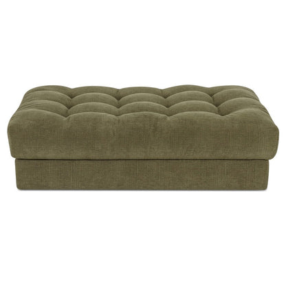 Moes Home - Davie Ottoman Olive - OA-1127-16 view 2