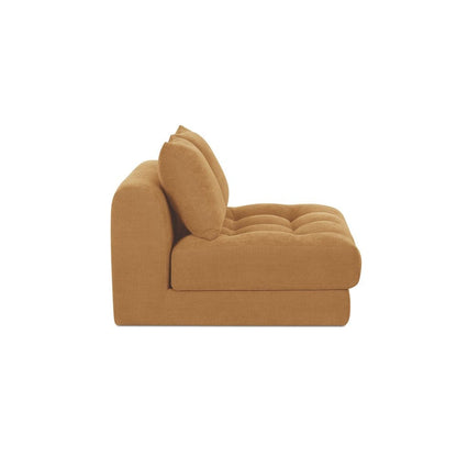 Moes Home - Davie Slipper Chair Golden Yellow - OA-1126-09 view 5