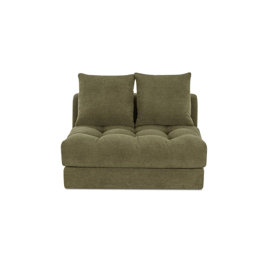 Moes Home - Davie Slipper Chair Olive - OA-1126-16 view 2