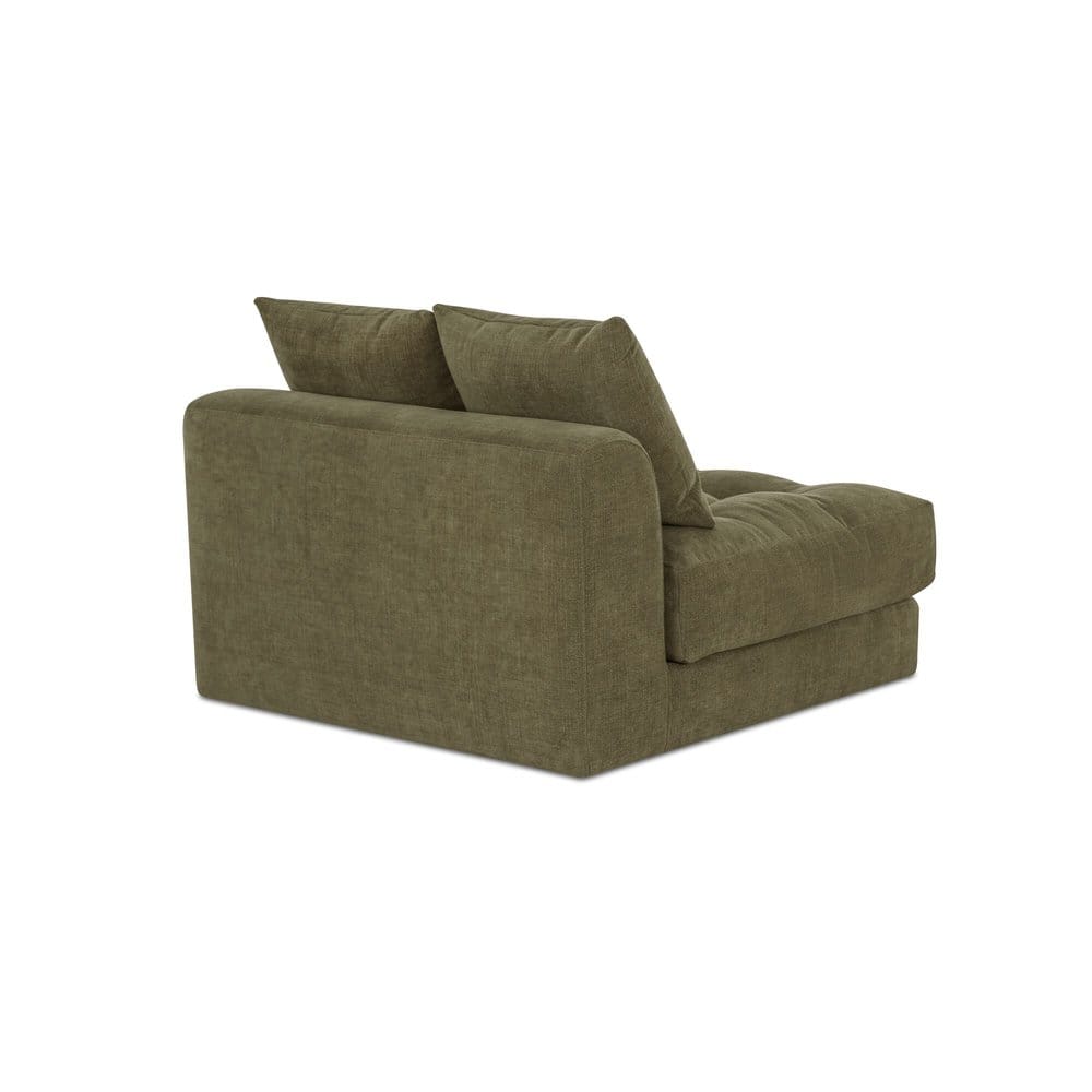 Moes Home - Davie Slipper Chair Olive - OA-1126-16 view 4