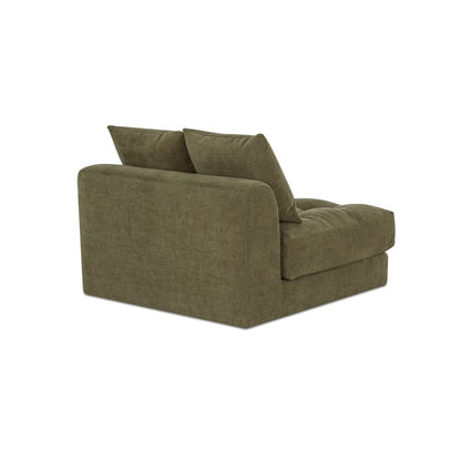 Moes Home - Davie Slipper Chair Olive - OA-1126-16 view 4
